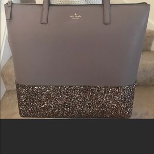 Kate Spade Greta Court Glitter Penny Tote